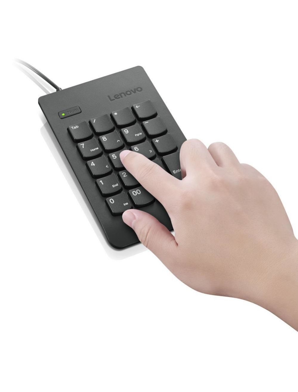Lenovo Essential USB Numeric Keypad Gen II — проводная цифровая клавиатура