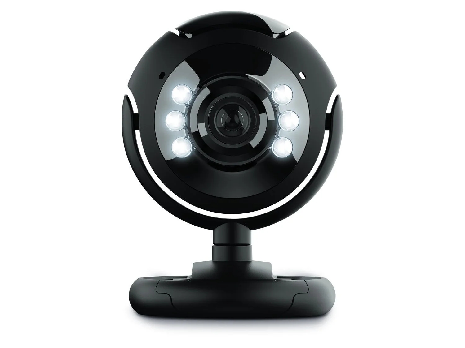 Trust Spotlight Pro veebikaamera 16428 LED-valgustuse ja mikrofoniga, must