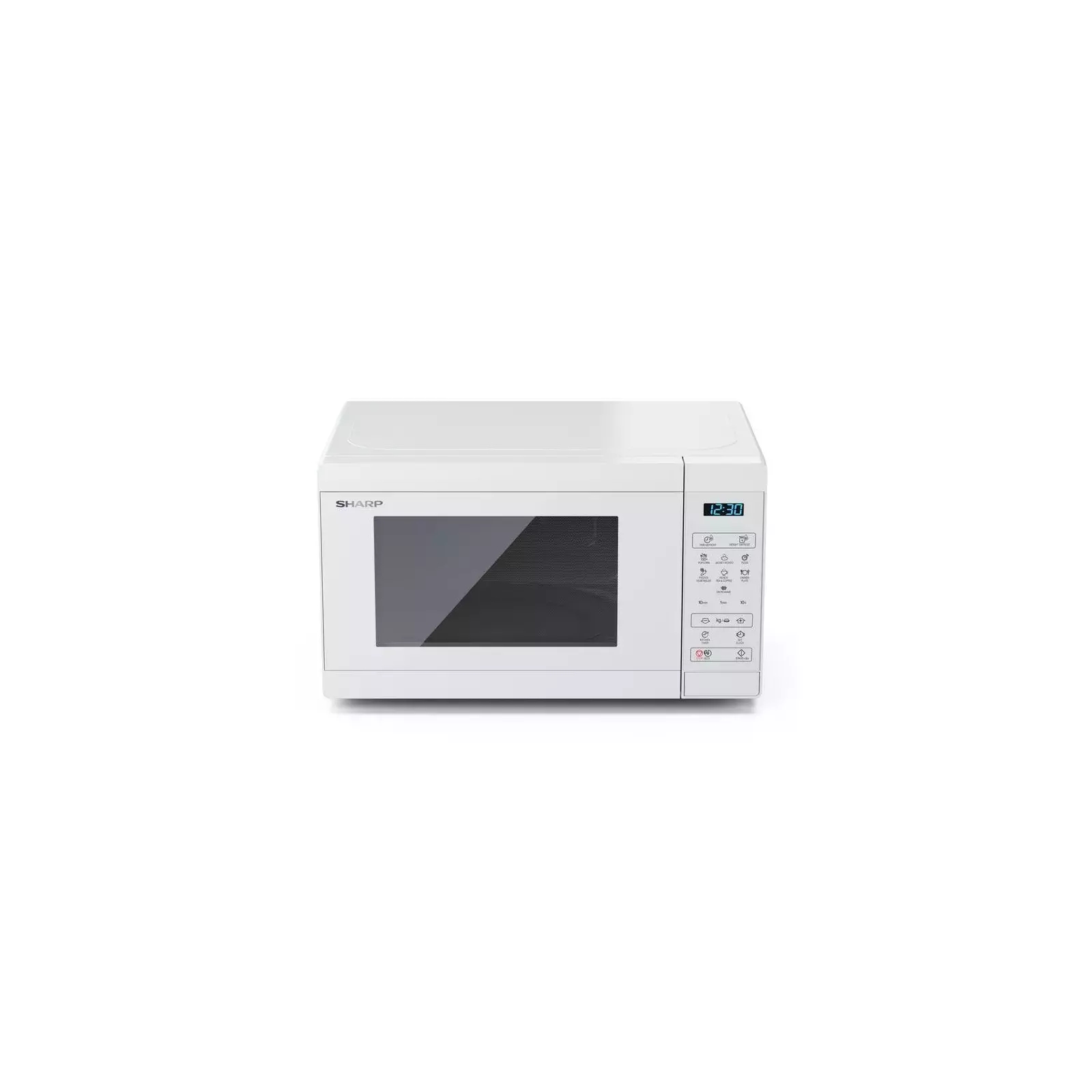 Mikrobangų krosnelė Sharp YC‑MS02E‑C, 800 W, 20 L, balta