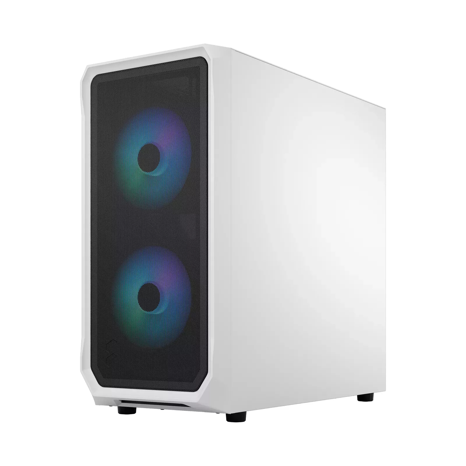 Fractal Design Focus 2 — Белый ATX-корпус с RGB-подсветкой и стеклом