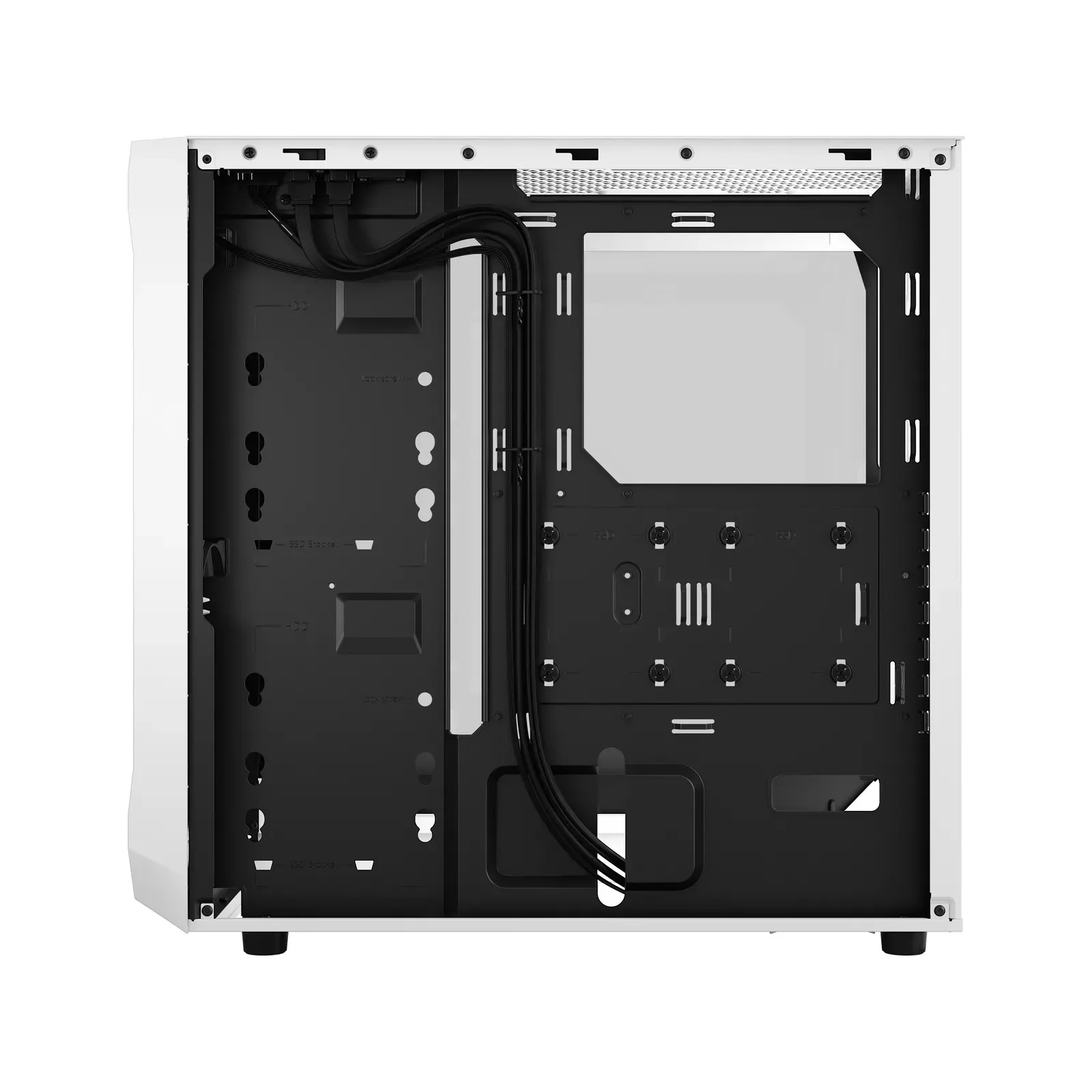 Fractal Design Focus 2 — Белый ATX-корпус с RGB-подсветкой и стеклом