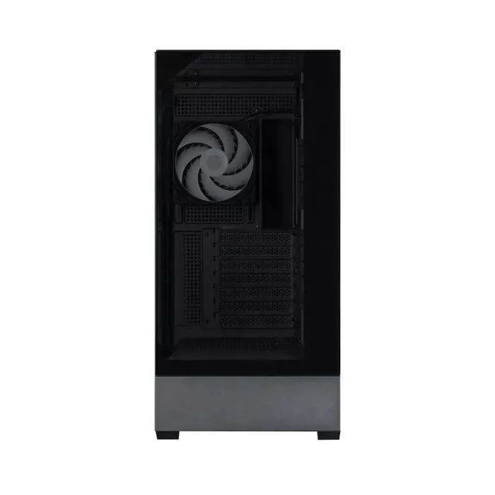 Zalman P40 Prism Black korpuss ar ARGB ventilatoru