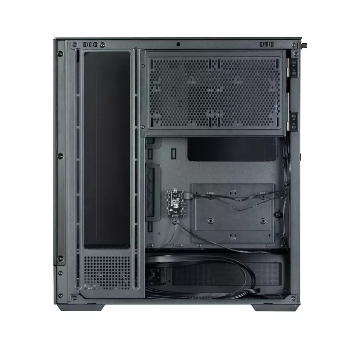 Zalman P40 Prism Black korpuss ar ARGB ventilatoru