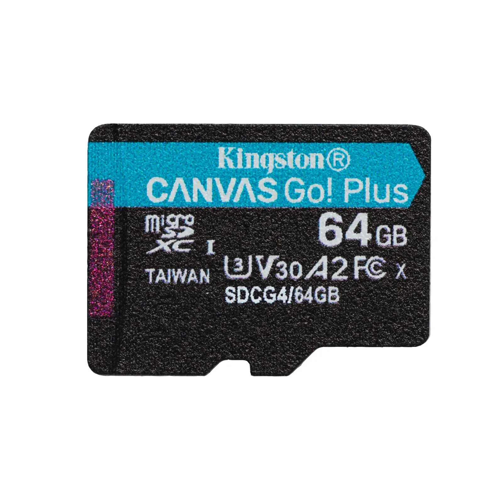 Kingston Canvas Go! Plus 64 GB SD kortelė Class 10 UHS-I U3 V30 A2 OPENED/NOT USED