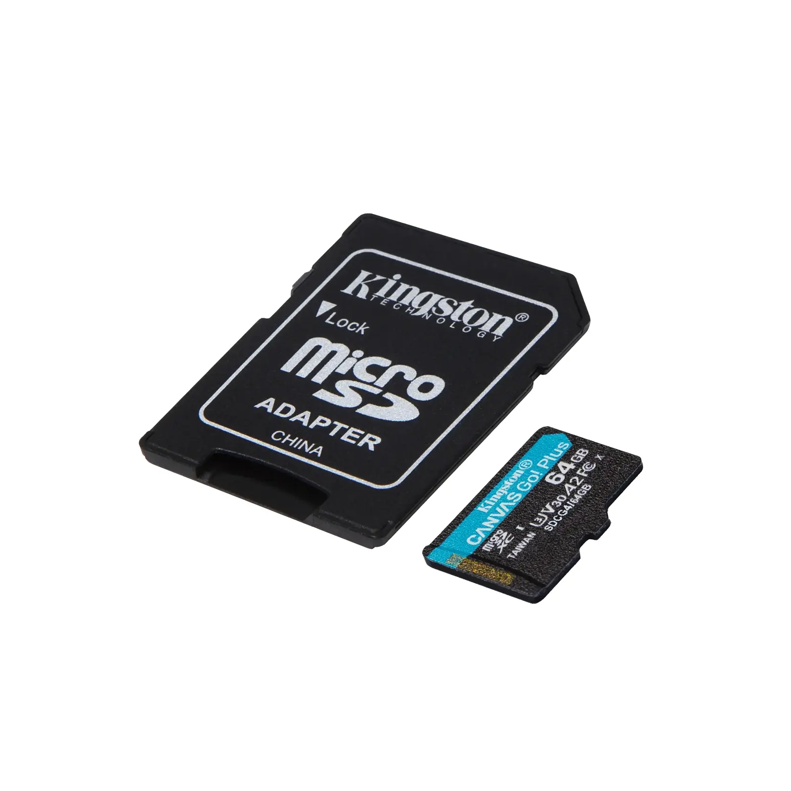 Kingston Canvas Go! Plus 64 GB SD kortelė Class 10 UHS-I U3 V30 A2 OPENED/NOT USED