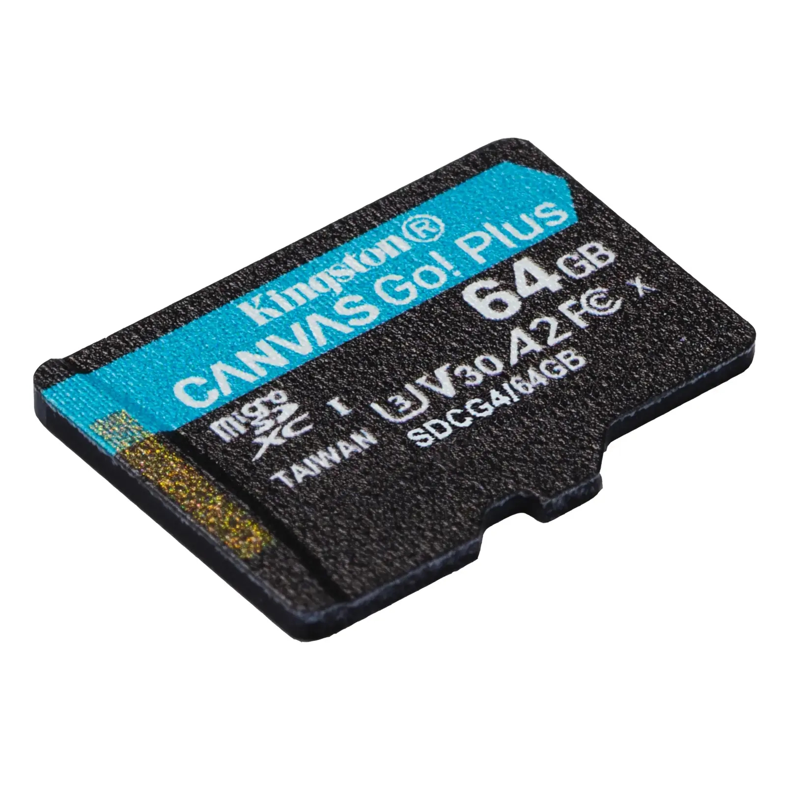 Kingston Canvas Go! Plus 64 GB SD kortelė Class 10 UHS-I U3 V30 A2 OPENED/NOT USED